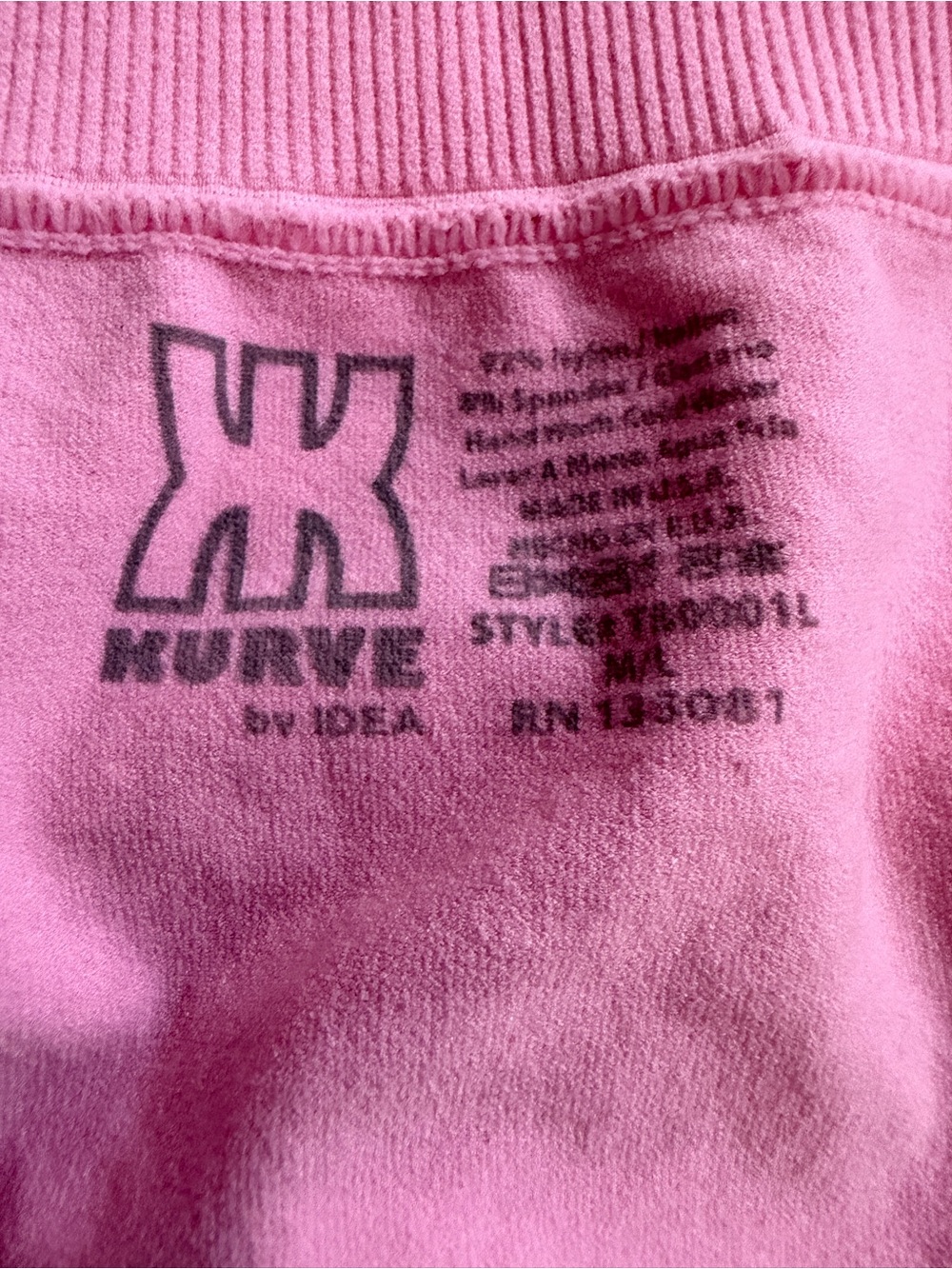 Barbie Pink Bandeau Tube Top with White Logo - Picture 3 of 3